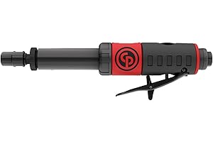 Chicago Pneumatic CP7410 - Air Die Grinder Tool, Welder, Woodworking, Automotive Car Detailing, Stainless Steel Polisher, Heavy Duty, Straight, 1/4 Inch (6 mm), 0.34 HP / 250 W - 27000 RPM