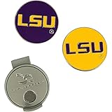 Team Effort LSU Tigers Hat Clip & 2 Ball Markers