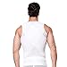 FitnessSun Mens Tights Undershirt Compression Base Layer Abs Abdomen Slim White,L