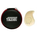 Bluetooth Headset, Yikeshu Mini S530 Wireless Bluetooth Stereo Earbuds Headset Earphones Support Hands-free Calling Especially for iPhone 7/7 plus and Others (Beige)