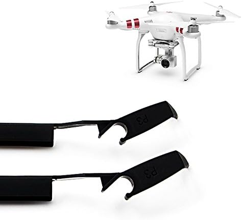 Viber Landing Gear Lengthened Heightened Landing Skid Stabilizers Gimbal Protector Guard For DJI Phantom 3 RC Quadcopter