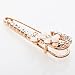 Maikun Butterfly Scarf Clip Faux-Pearl Diamante Pin Brooch Gift for Valentine's Day