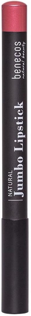 benecos Organic Jumbo Lipstick Rosy Brown Plastic Free Coconut Oil Vitamin E view 3