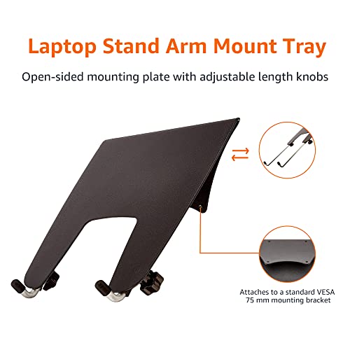 Amazon Basics Notebook Laptop Stand Arm Mount Tray Pricepulse