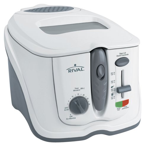 Rival Dishwasher Safe Deep Fryer, White Amazon.ca Home & Kitchen