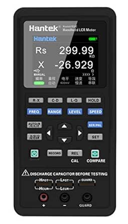 Hantek1832c Handeld 40khz Lcr Meter With Carry Case 0 6vrms Industrial Scientific