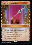 Magic the Gathering Staff of Domination - Foil - Masterpiece Series
