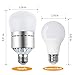 Sensor Lights Bulb Dusk to Dawn LED Light Bulbs Smart Lighting Lamp 12W E26/E27 Socket 6000k Automatic On&Off for Outdoor Yard, Porch, Patio, Garage, Garden Security Lighting (Cold White)