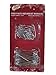 Holiday Essentials Metal Christmas Tree Ornament Hooks - Combo Pack - 50 Large & 50 Small Hooks