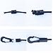 YYST 10 X Shock Cord Hook Self Fit Hook Snap Hook for 3 or 4mm Bungee Shock Cord
