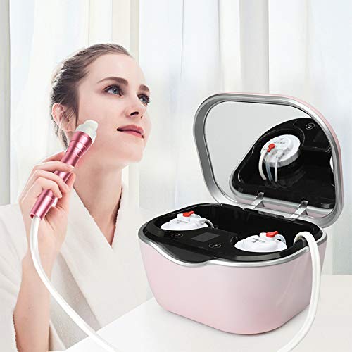 Home Facial Skin Cleaning Machine, Blackhead Remover, Water Massage Rinse and Suction Combination Skin Care Tool, Vacuum-Pore Cleaner, Pimple Acne Extractor Tool Suitable for Women and Men