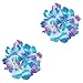 Amscan 393937 Cool Serendipity Blue with Purple Flower Leis Set