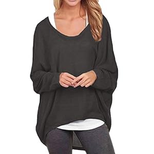 ZANZEA Dames T-shirt Losse Lange Mouwen Blouse Oversize Tops Overhemden Trui Asymmetrisch Jumper Sweatshirt
