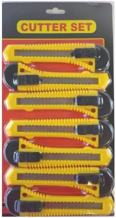 Utility Knives - 1 Pack of 7 Cutter Multi-Use Blades