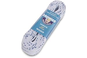 Howies Hockey Skate Laces Waxed White 96" (Senior 6-8)