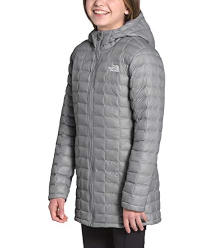 THE NORTH FACE Girls' Thermoball™ Eco Parka, Meld Grey, S in