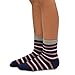 TeeHee Little Boys Cotton Fashion Fun Crew Socks 6 Pair Pack (6-8 Years, Stripe)