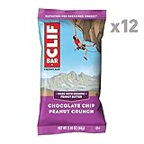 CLIF BAR - Energy Bars - Chocolate Chip Peanut Crunch - (2.4 Ounce Protein Bars, 12 Count)