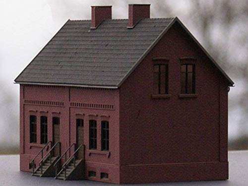 Zechenhaus Alte Colonie, Lasercut-Bausatz, Spur H0, 1:87 – Bild 3