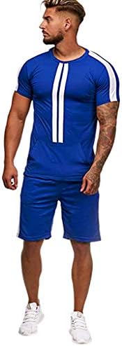 Fashions Mens Tracksuit Set Contrast Cord Fleece Hoodie Top Bottoms Trousers Joggers Gym Sport Sweat Suit Pants Pockets