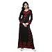 BombayFashions Women's Long Print Kaftan Abaya Long Sleeve Blouse