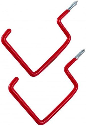 Marksman 2x 8mm Utility Hooks Storage Hanger Garden Tools Bicycle Ladder Shed