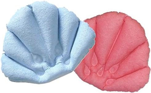Amazon Com Lyhome Inflatable Terry Cloth Bath Pillow With Suction