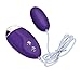 Romi Silicone Egg Vibrator 20 Speed Purple Vibrating Love Egg G Spot Massager Sex Toy for Women (Any Quality Problem,Full Refund)