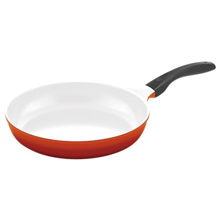 culinario Keramikpfanne Ø 28 cm, rot, antihaft und induktionsgeeignet