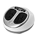 Foot Massager, Shiatsu Kneading Foot Massager Massage Machine with Heat for Home Office White