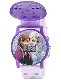 Disney FZN6000SR - Reloj analógico de cuarzo para niños, color rosa