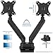 VIVO Premium Aluminum Full Motion Dual Monitor Desk Mount Stand with Lift Engine Arm | Fits Screens up to 32” (STAND-V102BB)thumb 1