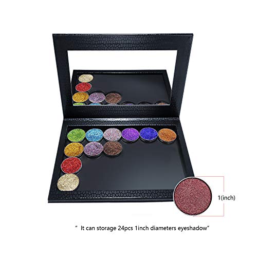 Allwon Palette Empty Makeup Palette with Mirror for Eyeshadow