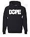DOPE Diamond Hoodie Hip Hop Swag Sweatshirt Black L