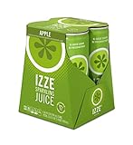 IZZE Sparkling Juice, Apple, 8.4 oz Cans, 4 Count