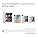 Dual Lightning Adapter Splitter for iPhone 7, 7Plus, 8, 8Plus, iPhone X, Sellemer Headphone Jack Audio/ Charge Adapter Compatible Music Control, Charge Power Bank Sync Date (White)