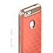 Google Pixel Case, Caseology [Parallax Series] Slim Dual Layer Protective Textured Geometric Cover Corner Cushion Design for Google Pixel (2016) - Coral Pink