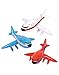 Set of 6 Inflatable AIRPLANES/Jet/747/INFLATES/Birthday PARTY DECORATIONS Favors/Decor/24