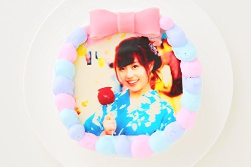 Amazon カラフルフォトケーキ 5号 15cm 3人 5人用 生クリーム サプライズケーキ専門 菓の香 ケーキ 洋菓子 通販
