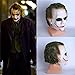 Joker Mask Batman Clown Costume Cosplay Movie Adult Party Masquerade Rubber Latex Scary Clown Masks for Halloween(Joker)