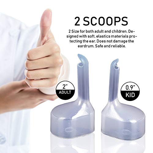 Reazeal New Ear Wax Vacuum Removal Kit, Ear Cleaner Electric Earwax Removal Tools for Adults and Kids, Safe Remover Vibration Removal Cleaning Easy Painless Tool