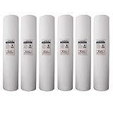 Hydronix SDC-45-2020 20 Micron 20 Inch Whole House Sediment Water Filter 6 Pack