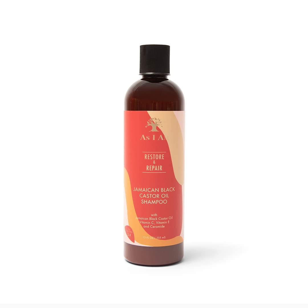 AS I AM Jamaican Black Castor Oil Shampoo, 355ml