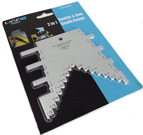 2 in 1 Step Depth Gauge for Router and Table Saw - Thumbnail 4