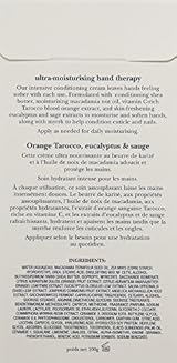 Crabtree & Evelyn Tarocco Orange Eucalyptus Sage Hand Therapy Cream 100g view 3
