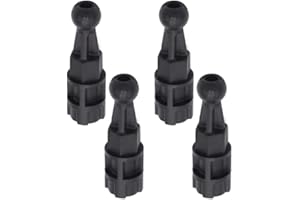 Srutueo 4Pcs Car Engine Cover Ball Stud Pin 4891847AA for 300 2011-2022 for Patriot, black, 500216565