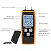 Wood Moisture Meter, Upgrade Moisture Detector Wood Portable Water Moisture Tester for 8 Material Type Selection Moisture Detector with Digital LCD Pin Type, Range 0% ~ 80%, accuracy: ± 2%)