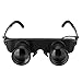 3x28 Polarized Binoculars for Fishing, Army Fans Outdoor Glasses Telescope with Box -Black
