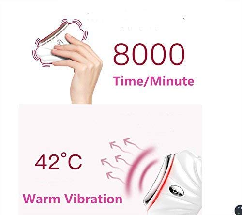 CHUHUAYUAN Microcurent Face Lift Face Firming Tool Anti Wrinkle Face Neck Skin Tightening LED Heated Vibration Face Massage (USB Rechargeable)