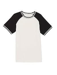 French Toast Boys 'con punta de manga corta Tee de béisbol